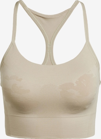 ADIDAS BY STELLA MCCARTNEY Bustier Sport-BH 'TrueStrength' in Beige: Vorderseite