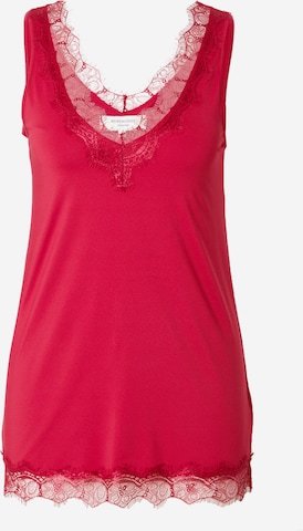 Haut rosemunde en rose : devant