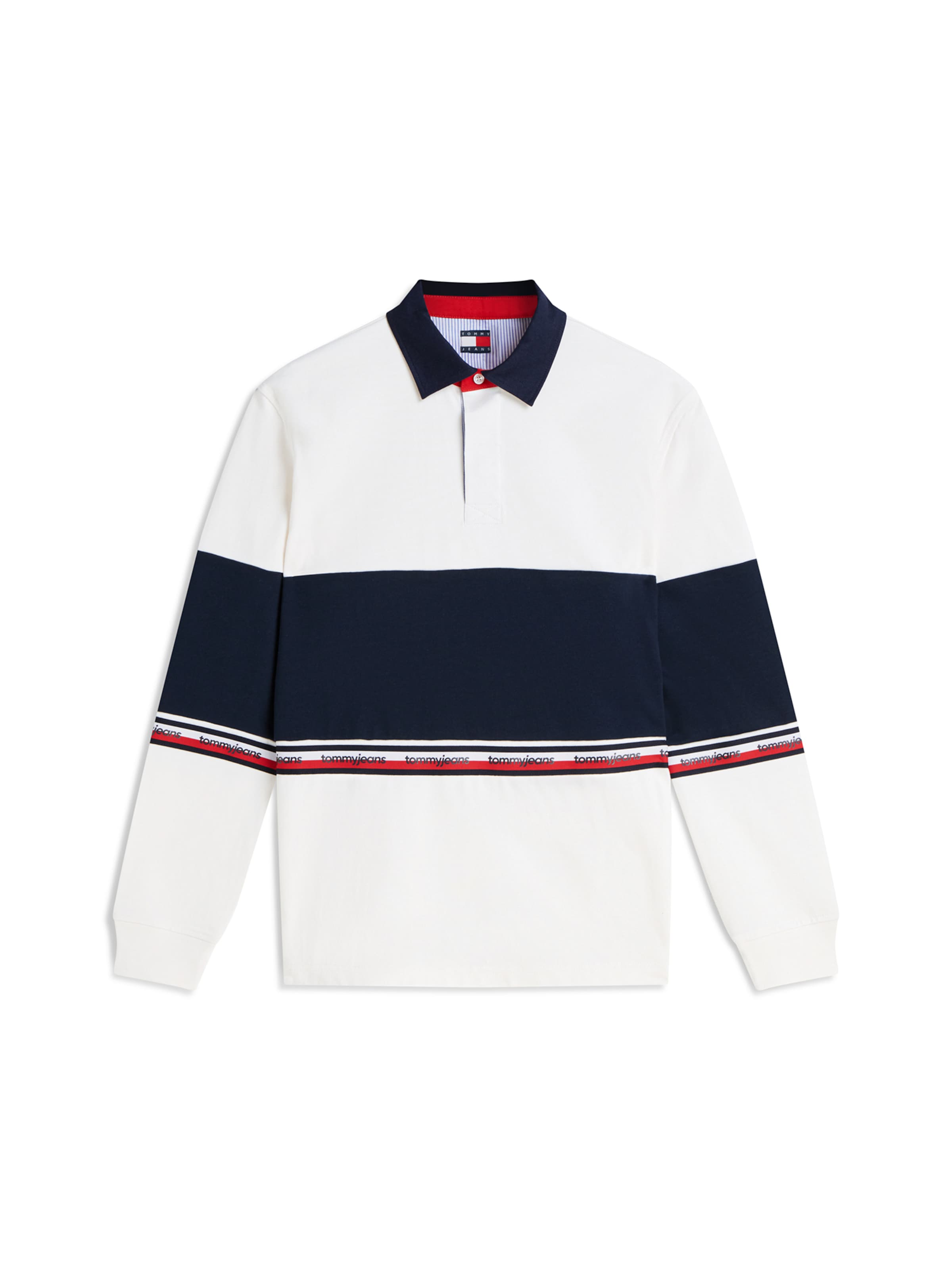 Tommy Jeans Shirt in Navy / Red / White, Item view