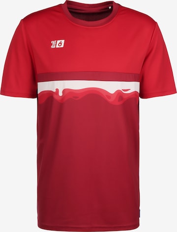 OUTFITTER Sportshirt in Rot: predná strana