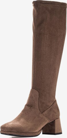 Bottes GABOR en marron : devant