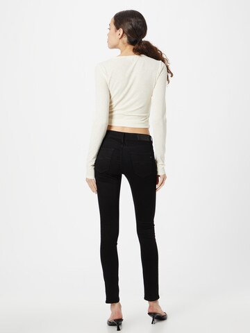 REPLAY Skinny Jeans 'NEW LUZ HYPERFLEX' i svart