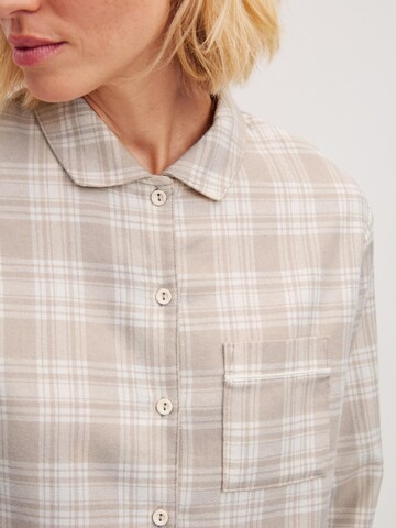 Pigiama 'Plaid Dreams' di CALIDA in beige