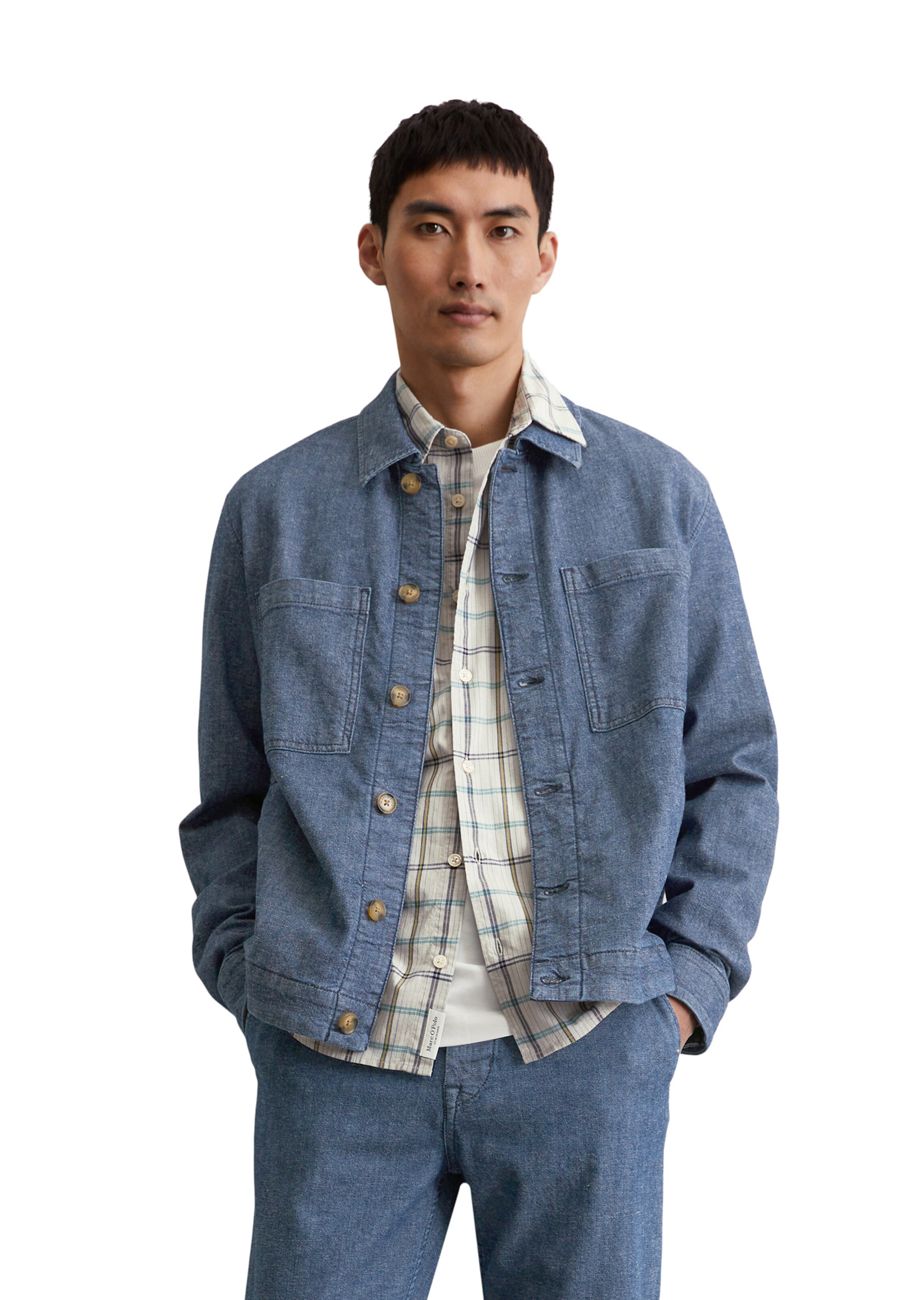 Marc O'Polo Jacke in Blau: Vorderseite