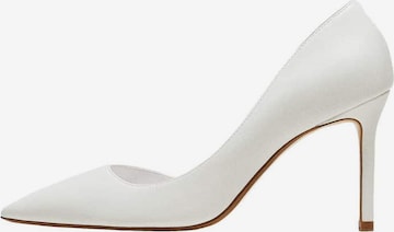 MANGO Pumps 'Audrey 4' i hvit: forside