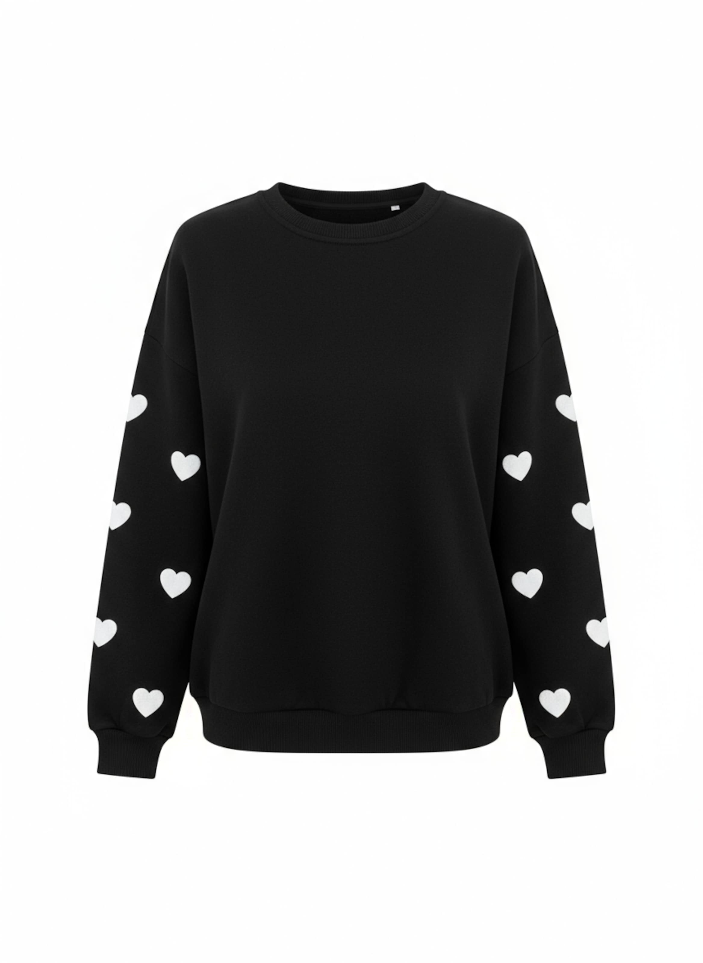 studioselect Sweatshirt 'Clara' i vit: framsida