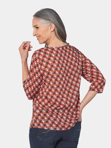 Goldner Bluse in Mischfarben