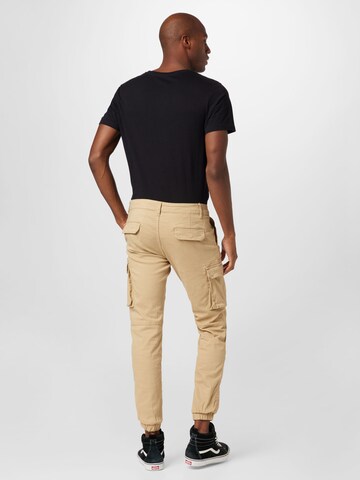 INDICODE JEANS Tapered Hose 'Chungo' in Beige