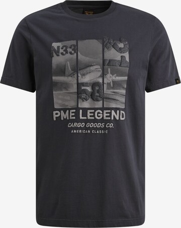 Pme-Legend Shirt 'PME Legend - Heren t-shirt' in Grey: front