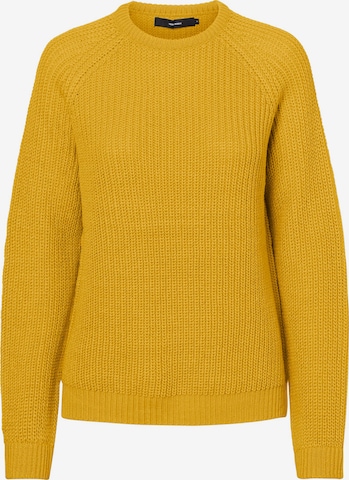 Pull-over 'Lea' VERO MODA en jaune : devant