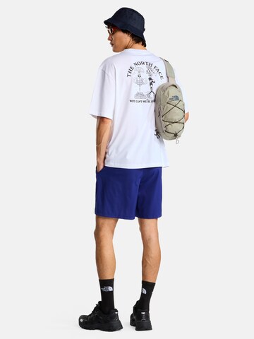 THE NORTH FACE Shirt 'M WHY CANT WE BE FRIENDS OVERSIZED SS TE' in Wit