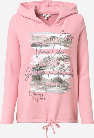 Soccx Sweatshirt 'Van Life' in Pink: predná strana