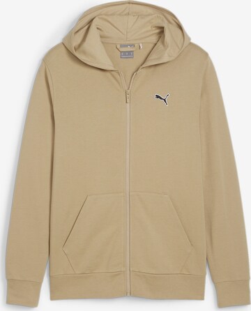 Veste de survêtement 'Better Essentials' PUMA en beige : devant