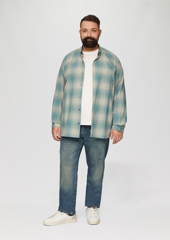 s.Oliver Men Big Sizes Regular Fit Hemd in Blau