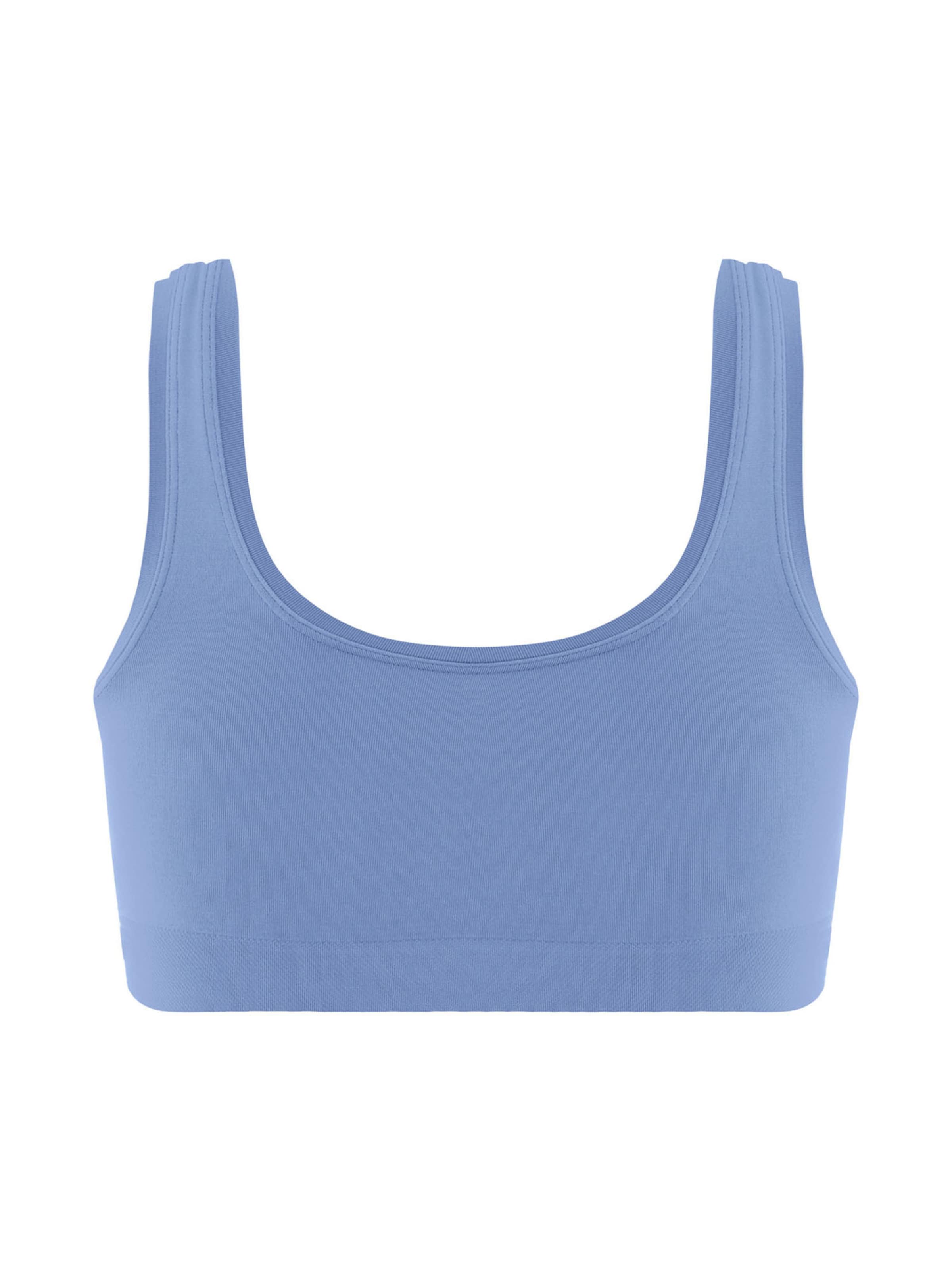 Hanro Bralette Bra 'Touch Feeling' in Blue