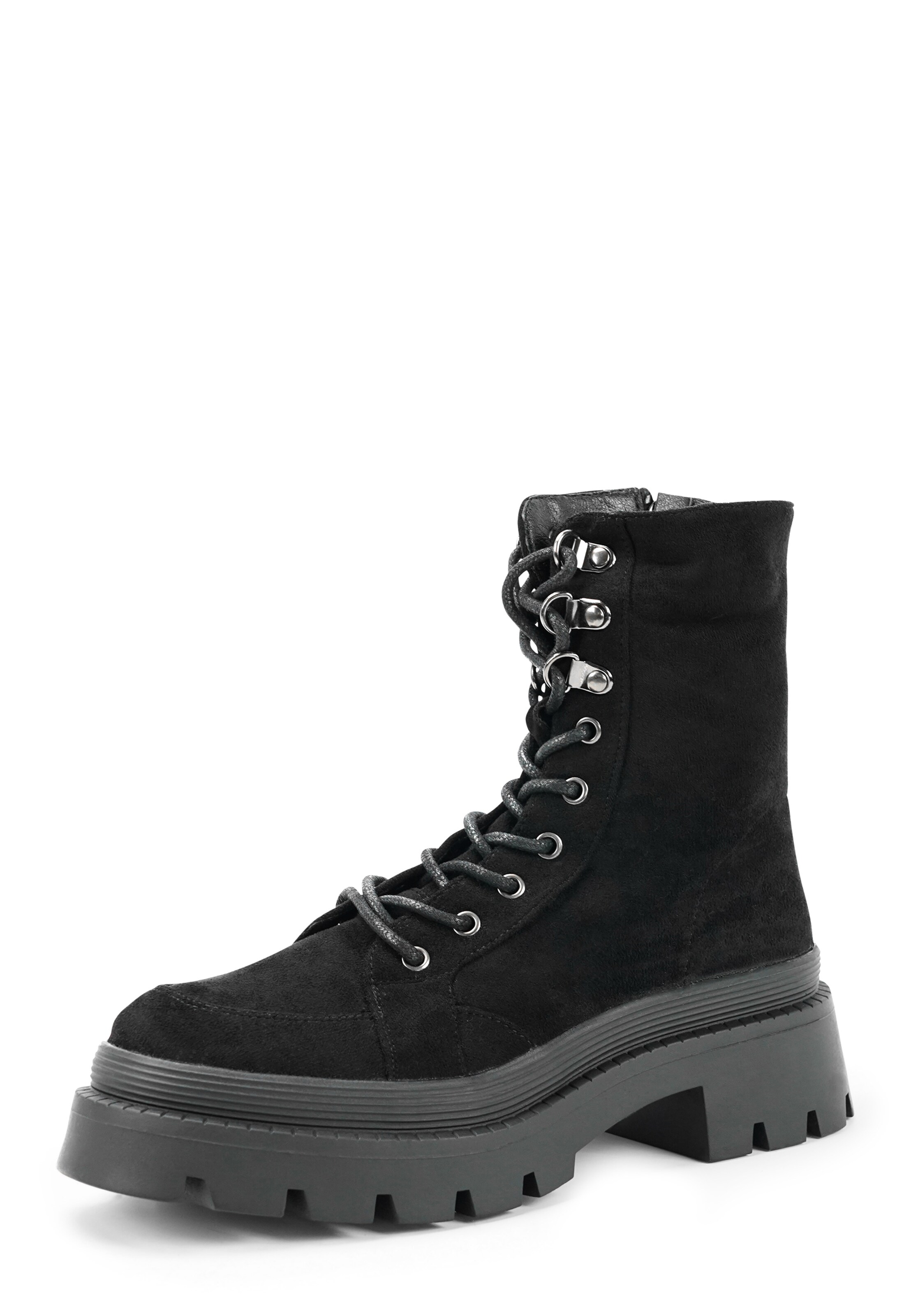 Findlay Lace-up boot 'EVEREST' in Black: front