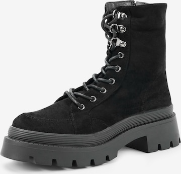 Findlay Lace-Up Boots 'EVEREST' in Black: front