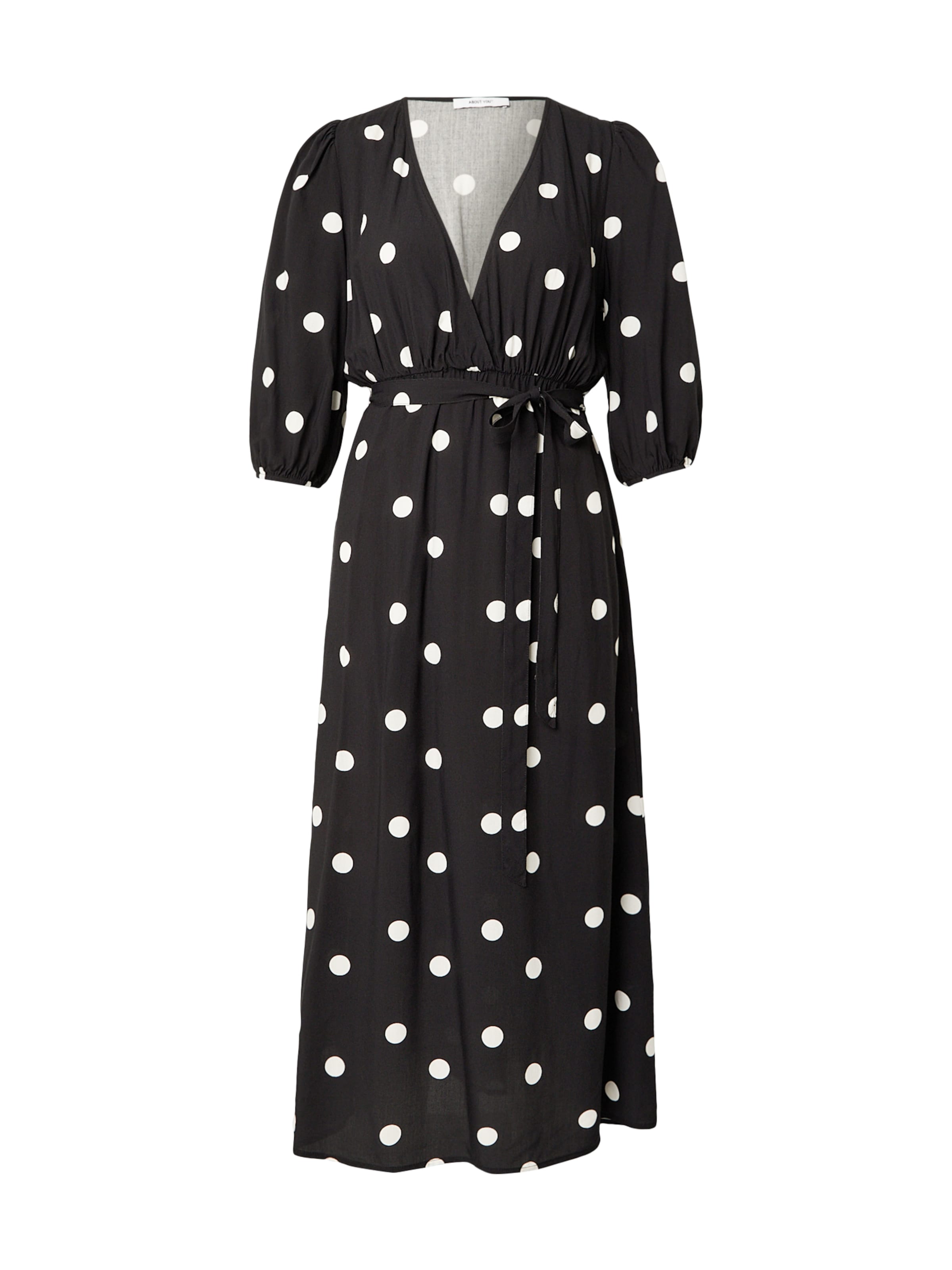 ABOUT YOU Φόρεμα 'Liddy' σε μαύρο: μπροστά