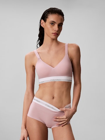 Calvin Klein Underwear Bustier BH in Pink: Vorderseite