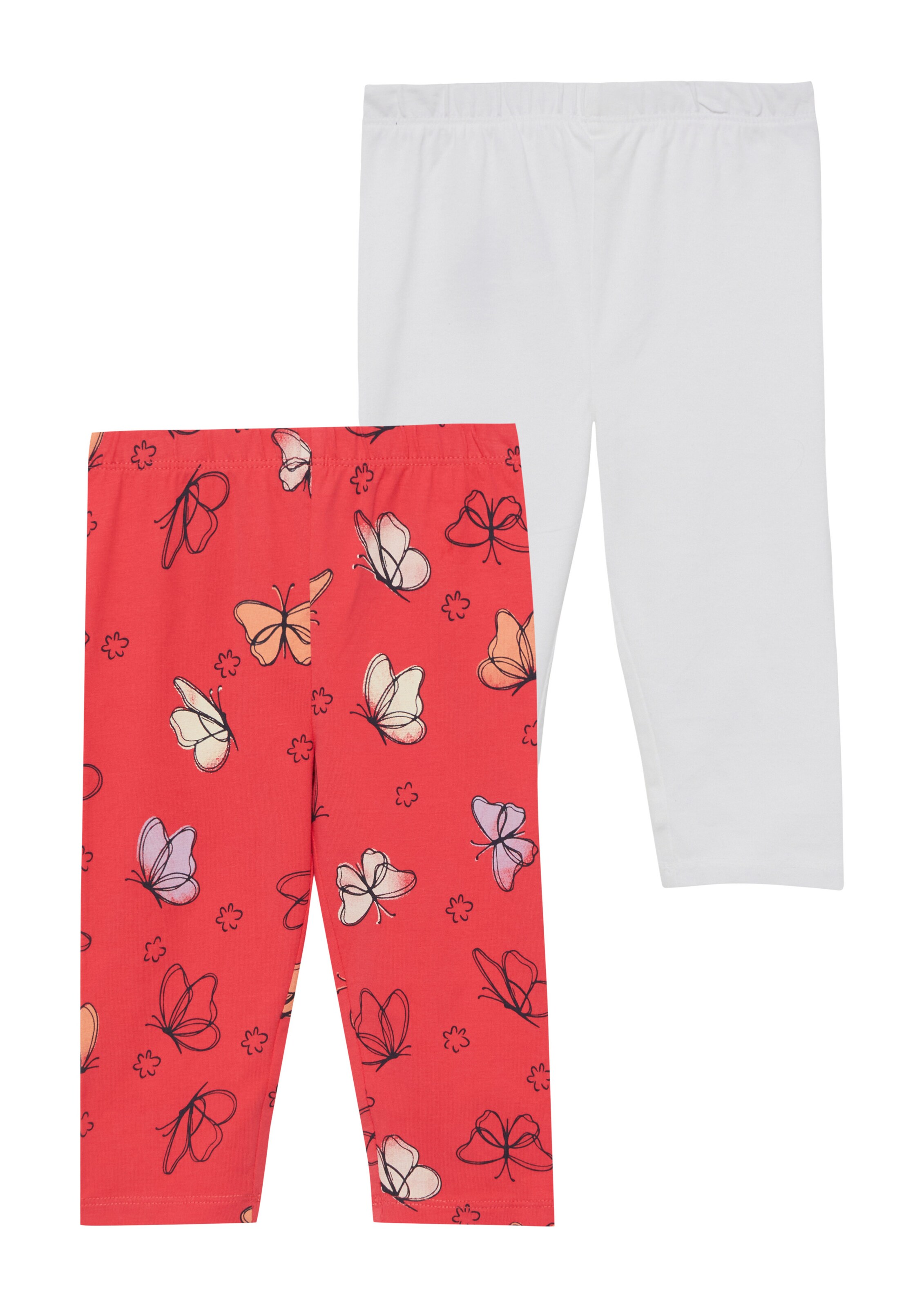 s.Oliver Leggings in Wit: voorkant