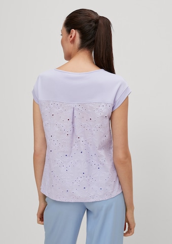 T-shirt COMMA en violet
