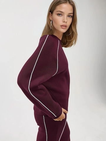 Busem - Sweatshirt em vermelho