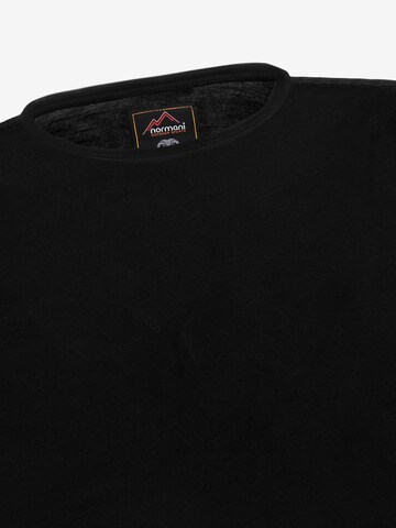 Sweat-shirt 'Mandurah' normani en noir
