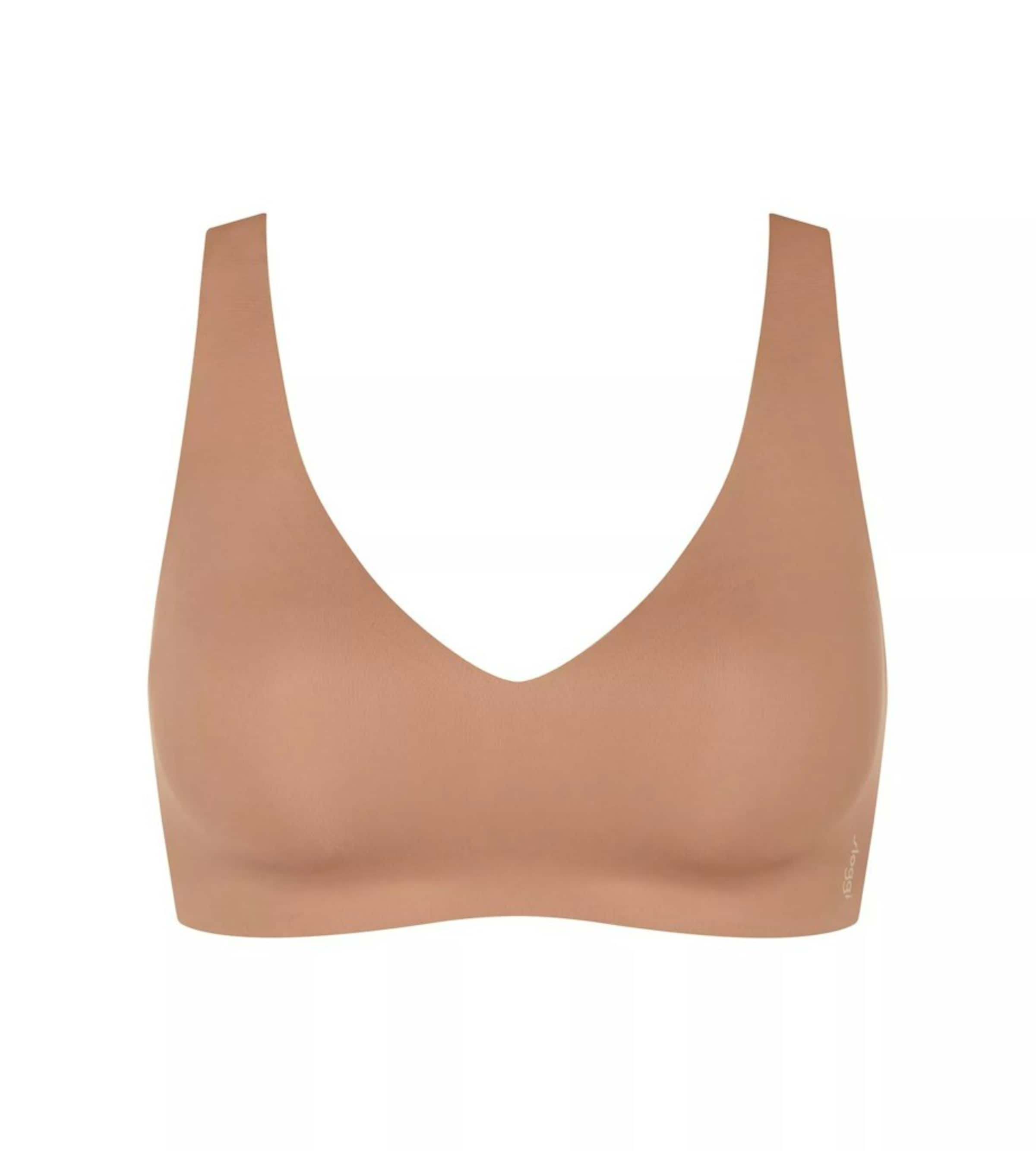SLOGGI Bra 'ZERO Feel 2.0' in Brown: front