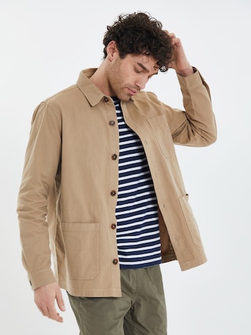 Threadbare Regular fit Between-season jacket 'Sunter' in Brown