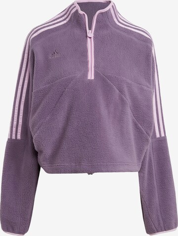 ADIDAS SPORTSWEAR Athletic Sweater 'Tiro' in Purple: front