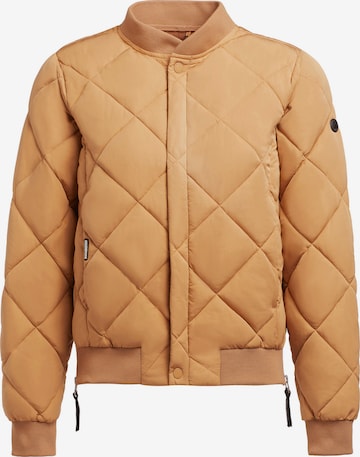 khujo Between-Season Jacket 'LEONA2' in Brown: front