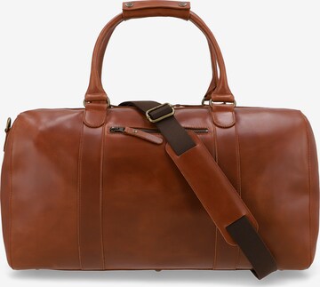 Buckle & Seam Weekender 'Willow' in Brown: front