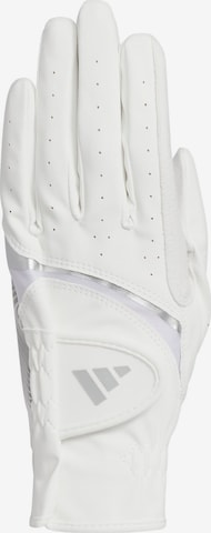ADIDAS PERFORMANCE - Guantes deportivos 'Adizero' en blanco: frente