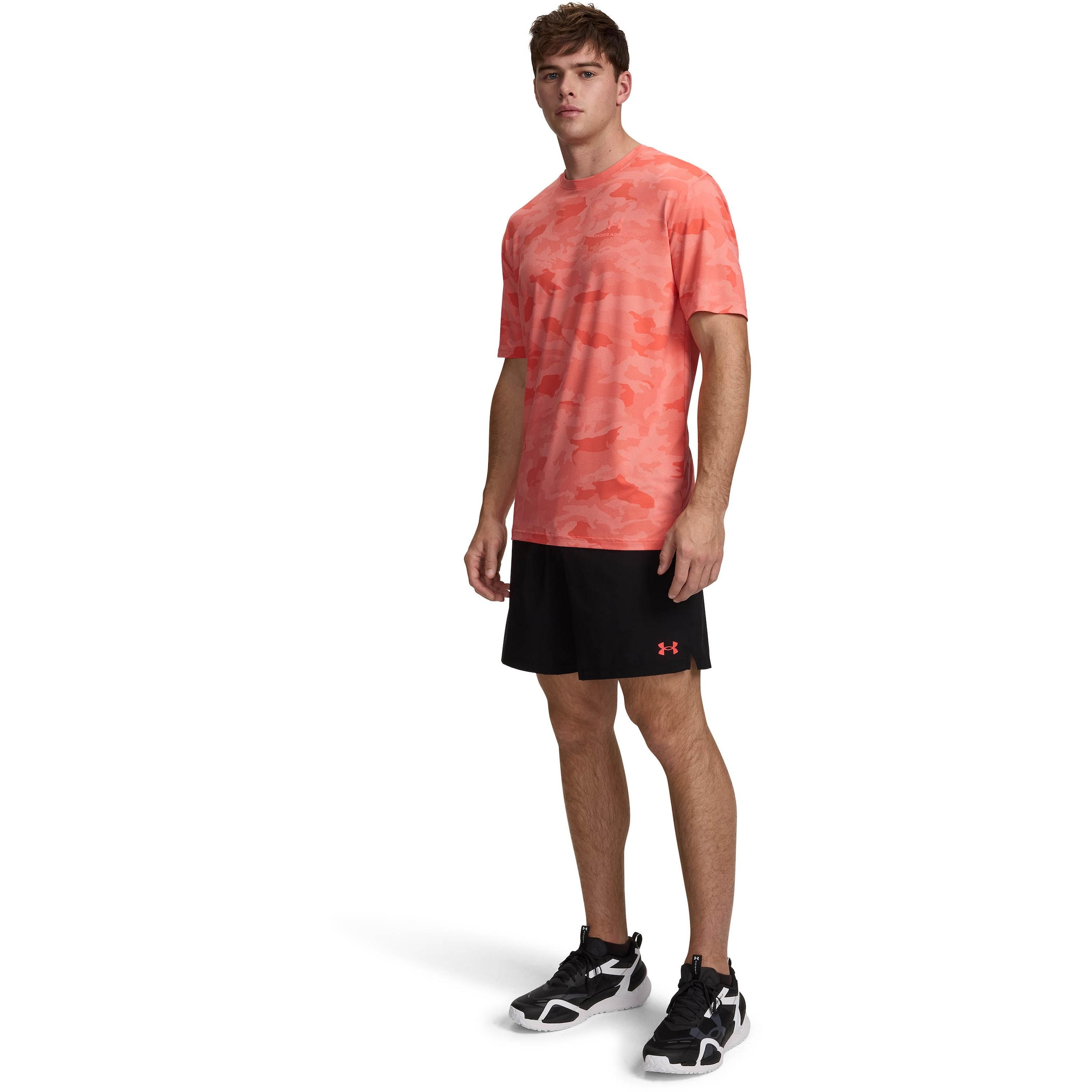 UNDER ARMOUR Regular Sports trousers in Black