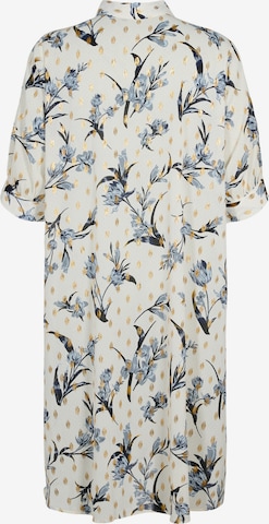 Zizzi Bluse 'Alma' i hvid