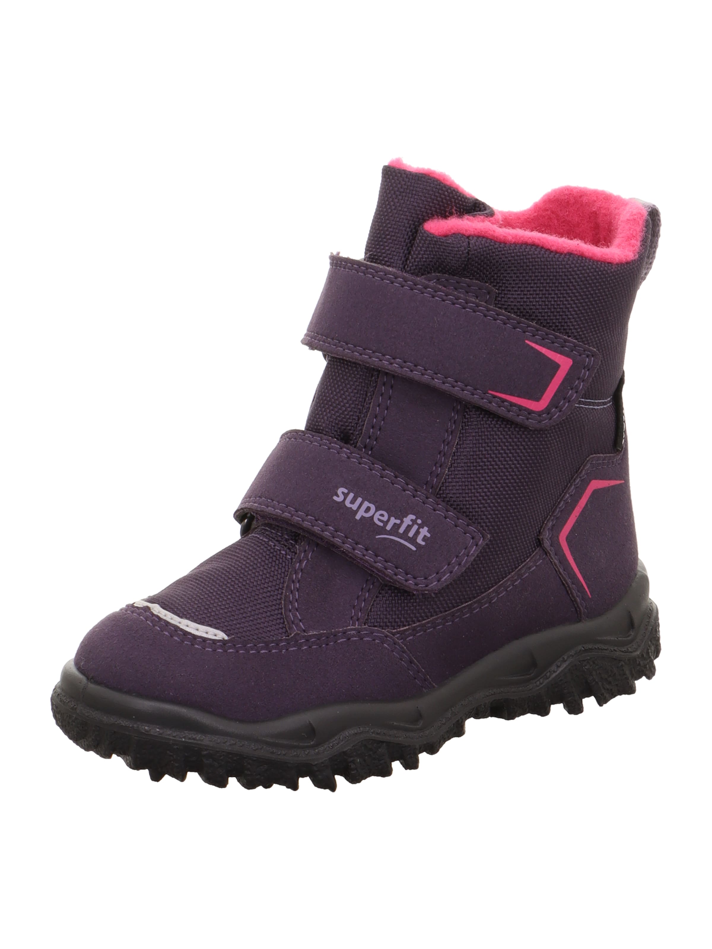 Boots da neve 'Husky' di SUPERFIT in lilla: frontale