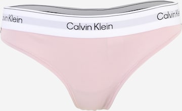 Calvin Klein Underwear Stringid, värv roosa: eest vaates