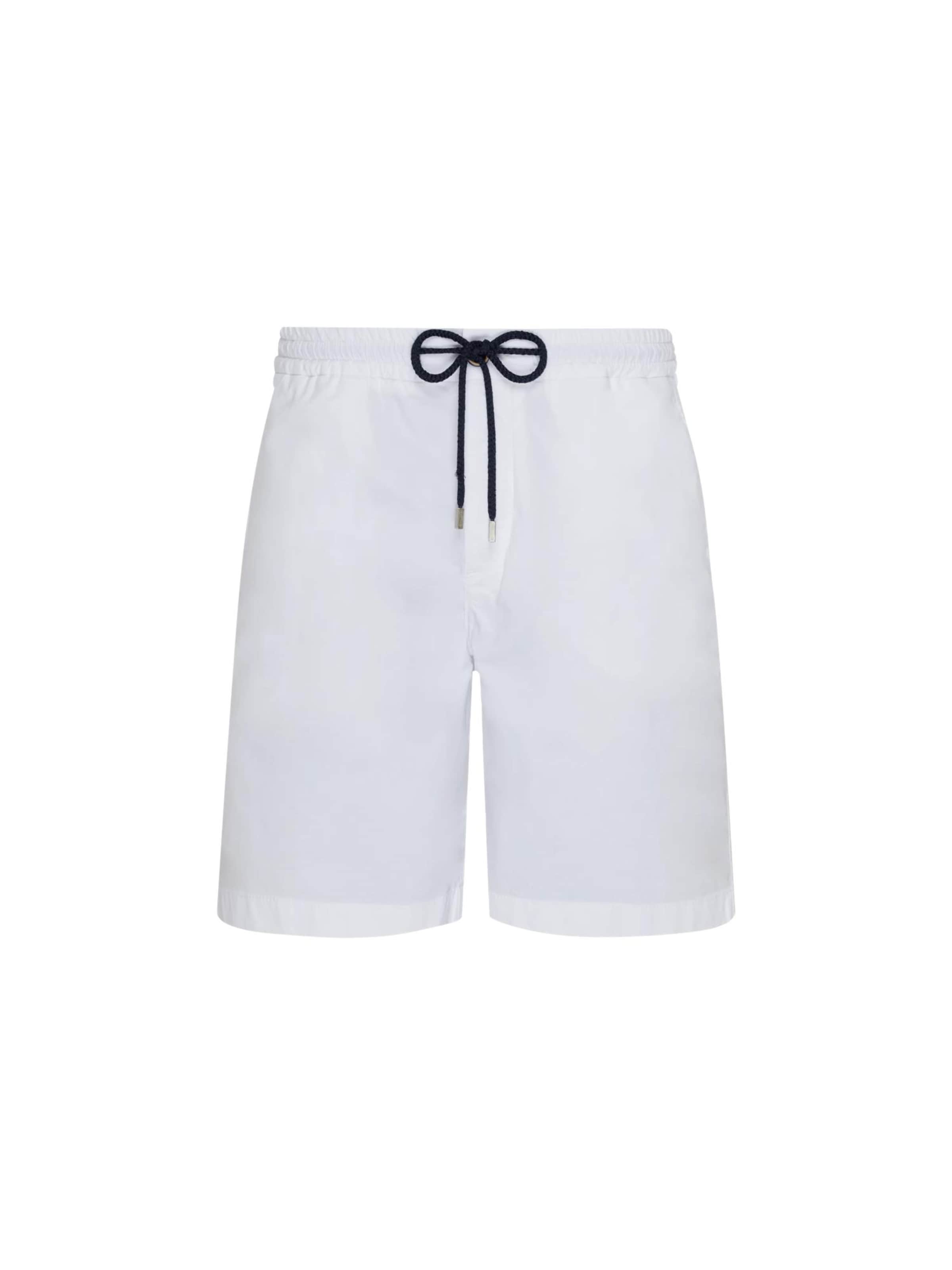 Vilebrequin - regular Pantalón en blanco: frente