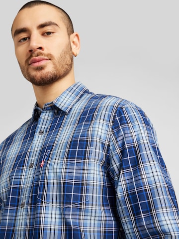 LEVI'S ® Regular Fit Hemd 'SUNSET' in Blau