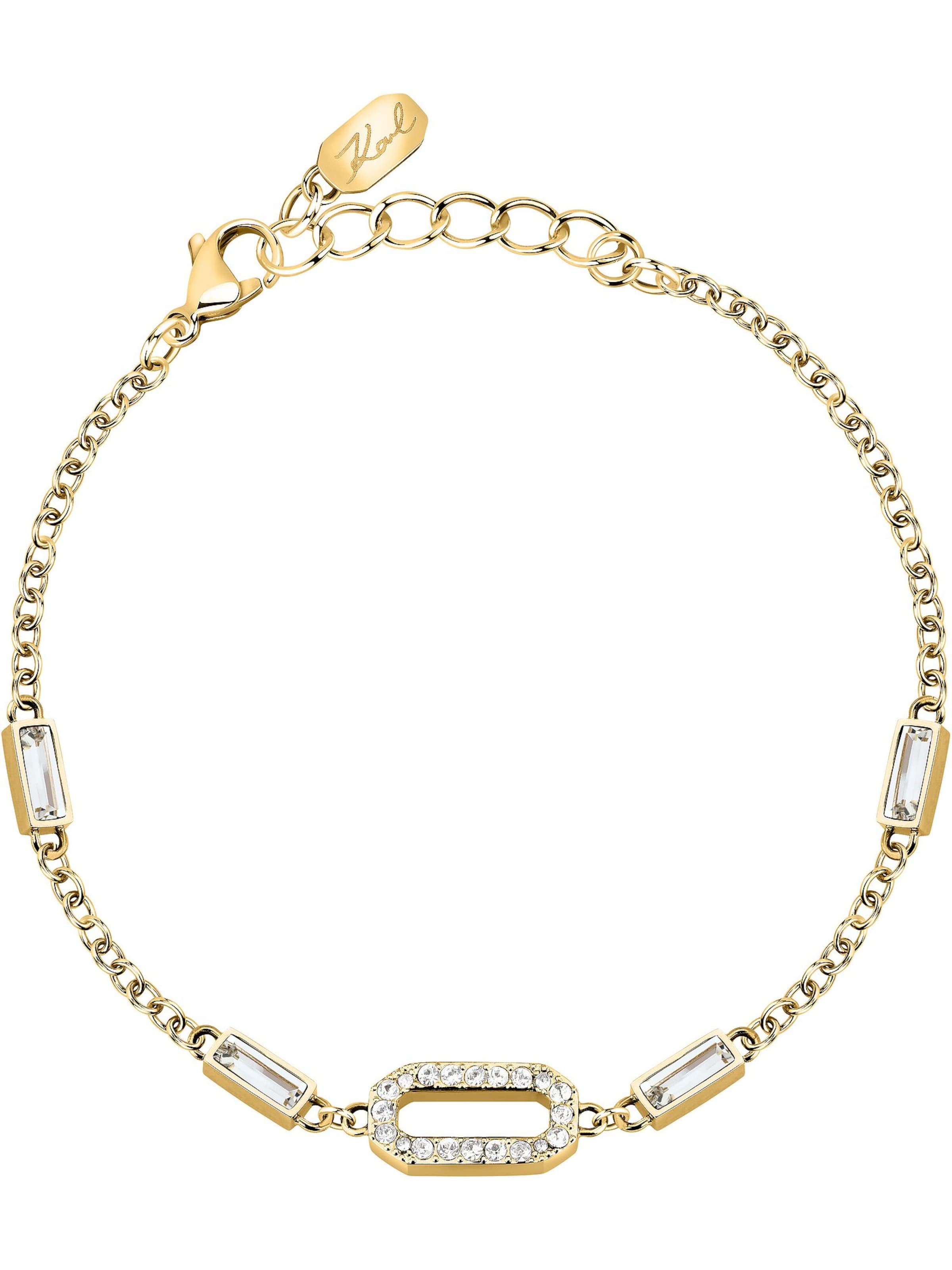 Karl Lagerfeld Armband in Gold: Vorderseite