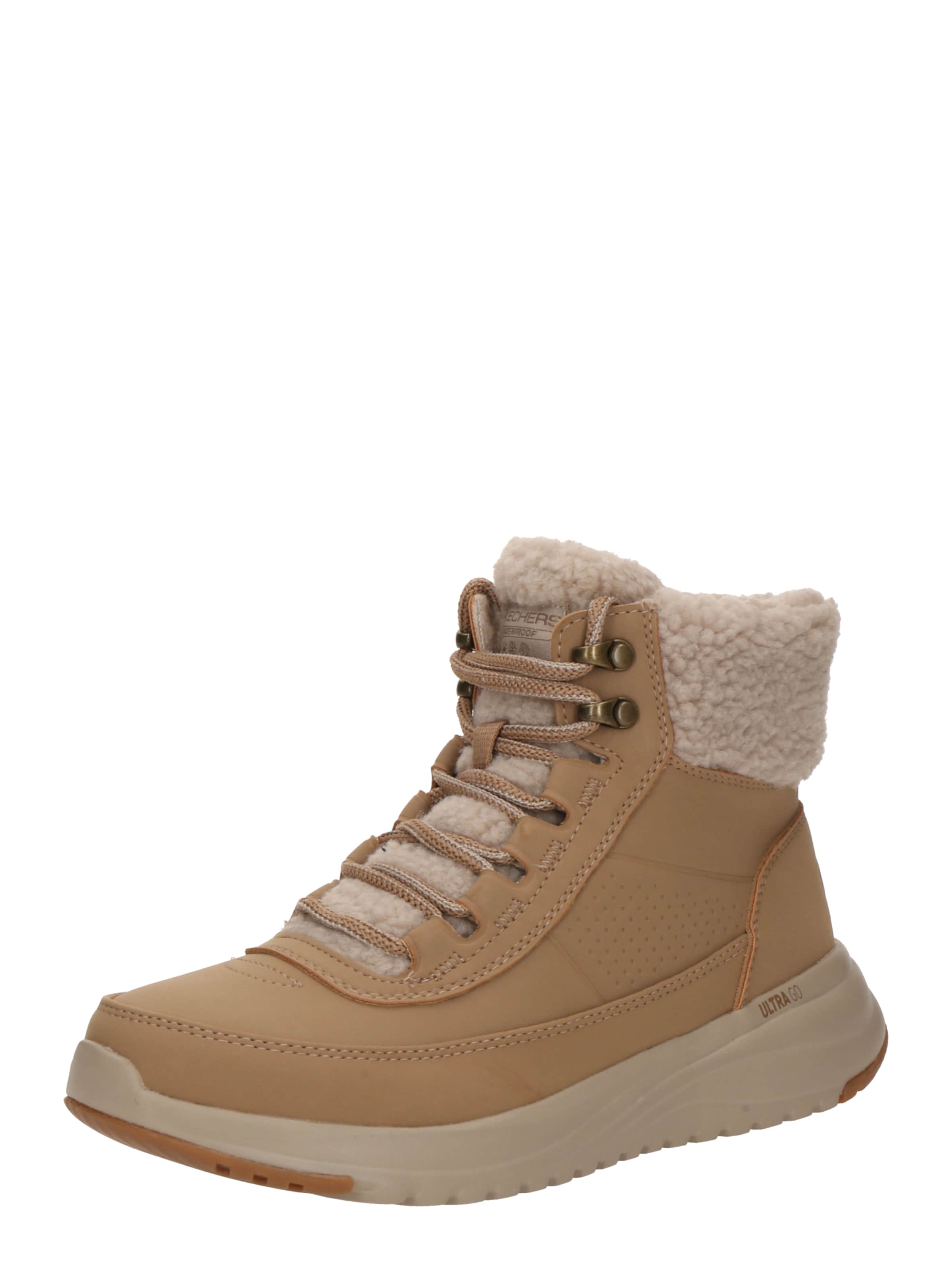 SKECHERS Snørestøvletter 'ON-THE-GO STELLAR' i brun: forside