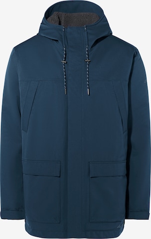 VAUDE Between-seasons parka 'Manukau III' in Blue: front