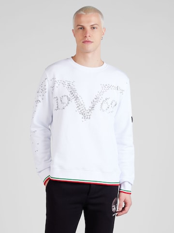 19V69 ITALIA Sweatshirt 'BIRD' in Wit: voorkant