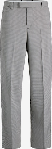 JACK & JONES Trousers with creases in Grey: front