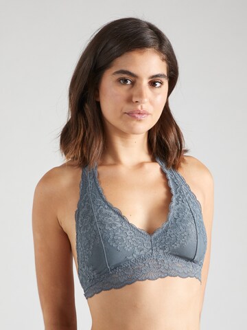 Gilly Hicks Bustier BH in Blau: Vorderseite