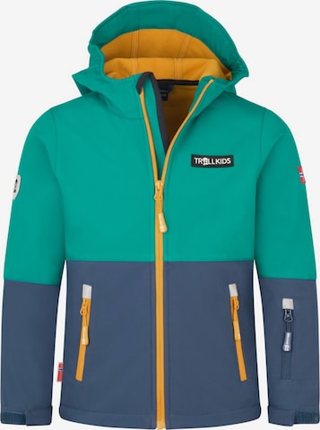 TROLLKIDS Outdoor jacket in Blue: front