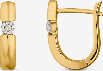 CHRIST Earrings in Yellow: front