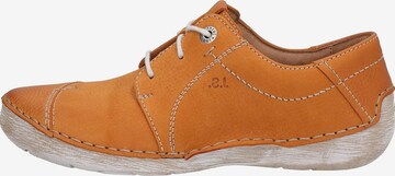 JOSEF SEIBEL Lace-Up Shoes in Orange