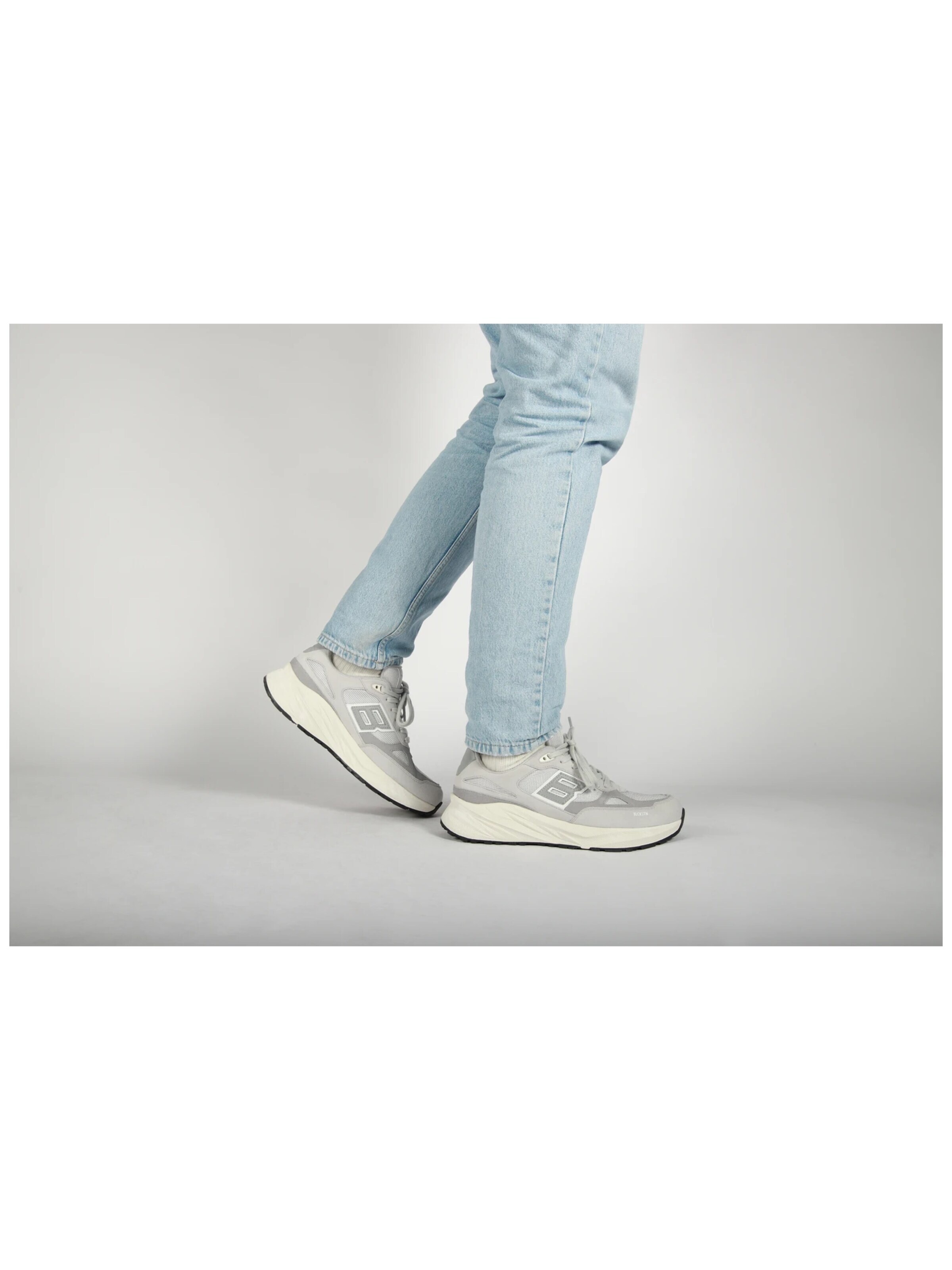 BLACKSTONE Sneakers 'Flint Moss DG531' in Grey