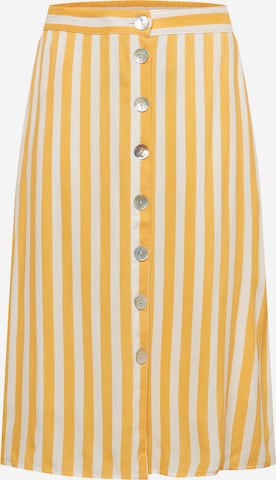 Guido Maria Kretschmer Curvy Skirt 'Dorina' in Yellow: front